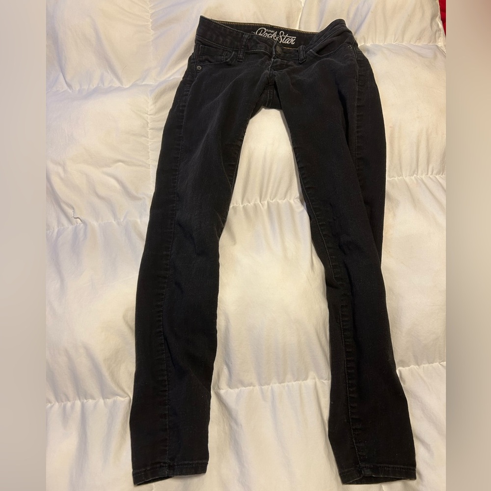 Old Navy Rockstar Jeggings in Black